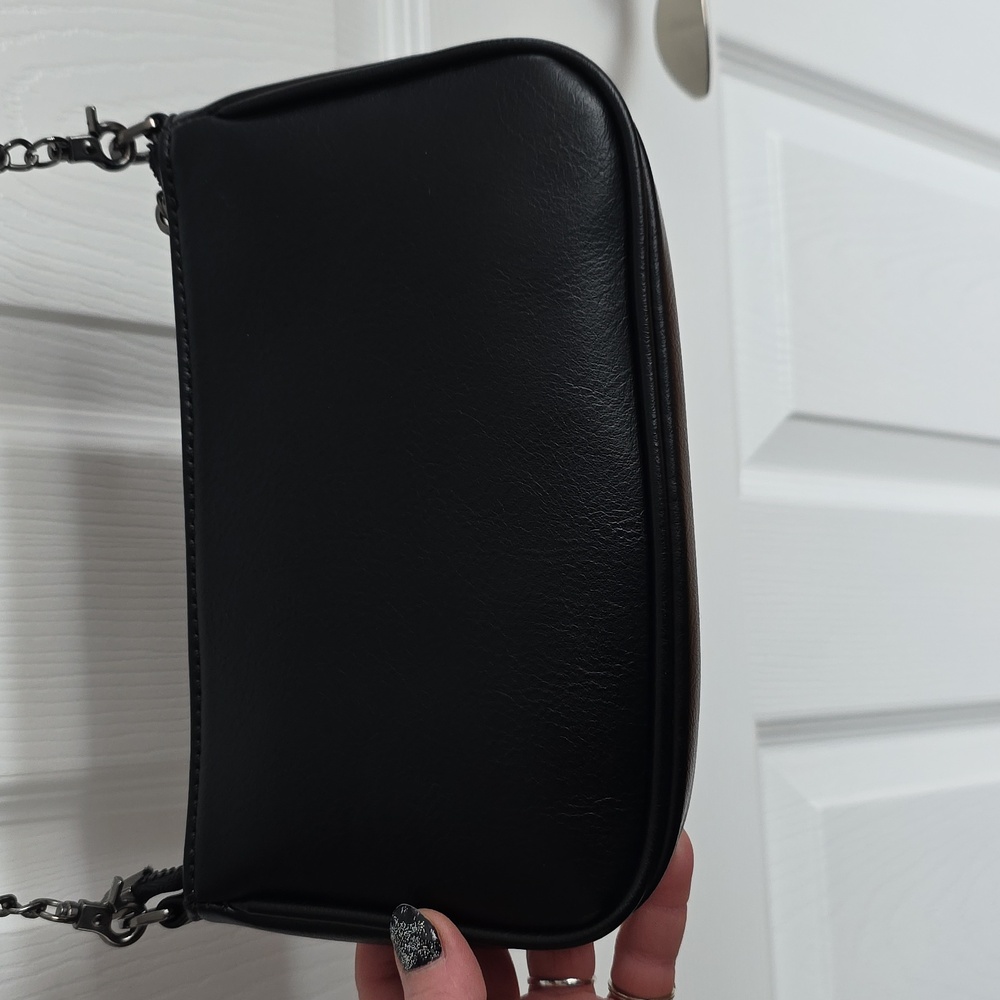 Pixie Mood Black Crossbody Bag with Chain Strap - Picture 9 of 9